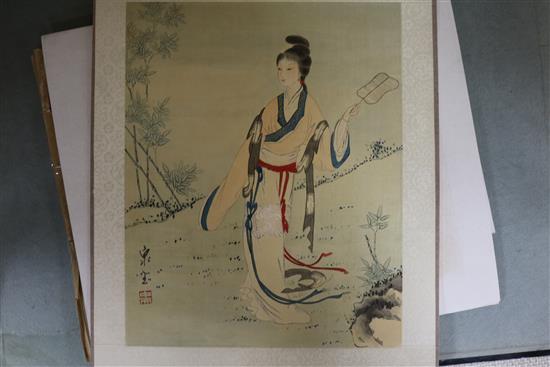 A folio of Japanese prints